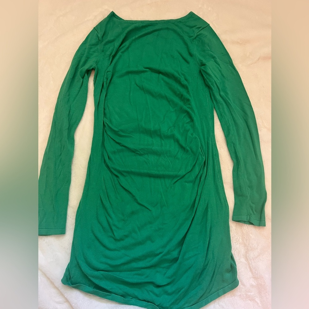 Express Emerald Long Sleeve Dress